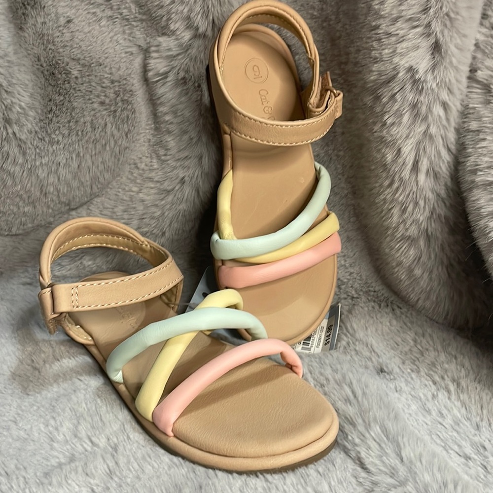 Girls Sandals Cat & Jack NWT size 9